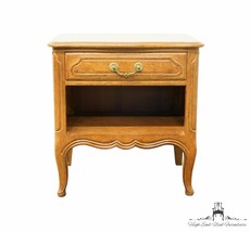 DAVIS CABINET Co. Solid Ash French Provincial 24&quot; Open Cabinet Nightstan... - £280.96 GBP