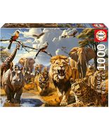 NEW Educa Jigsaw Puzzle 1000 Pieces Adults 19920 Wild Animals - $44.57 CAD