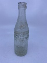 Vintage Coca Cola Soda Water Glass Bottle - Hinesville, GA Georgia AS-IS! - £19.46 GBP