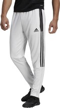 adidas Tiro 21 Track Pants Mens 2XL White Tapered Training Football Socc... - £31.27 GBP