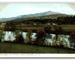 Ascutney From Windsor Road Claremont New Hampshire NH UNP DB Postcard E17 - £3.53 GBP