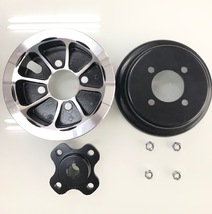 1 pair Rear Wheel Cheng Shin 4.00-5 330X100 C154 Black Tire Tube Rear Rim 5 inch image 4