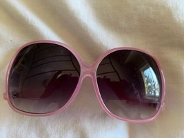 Pink Oversized Retro Sunglasses - €6,83 EUR