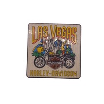 Vintage Harley Davidson 2001 Las Vegas Dealer Pin Badge Skyline Biker Vest Lapel - £14.32 GBP