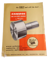 1955 McGill Precision Bearings CAMROL Cam Follower Bearings Flyer Bulletin - $33.88 CAD