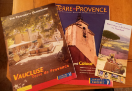 3 travel Guidebooks Discovering Vaucluse France Terre de Provence, Avignon VG+ - £15.98 GBP