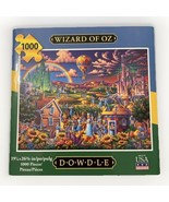 Wizard of Oz Dowdle 1000 Piece Jigsaw Puzzle 19 1/4&quot; x 26 5/8&quot; NEW - $14.50