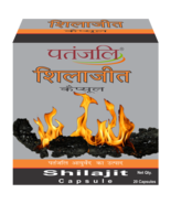 Patanjali Shilajit Capsule 11g Pack 20 Capsules Divya Ramdev - $13.69 CAD+