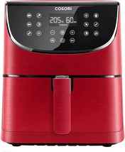 COSORI Oil-Free Fryer 5.5 L, Hot Air Fryer, 11 Programs, 100 Recipes,1700 W, Red - £366.06 GBP