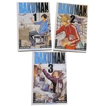 Bakuman Vol 1 2 3 Manga Lot, 2010, Tsugumi Ohba - $17.80