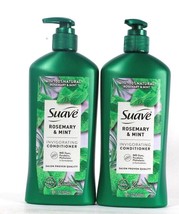 2 Bottles Suave 18 Oz 100% Natural Rosemary &amp; Mint Invigorating Conditioner - £20.32 GBP