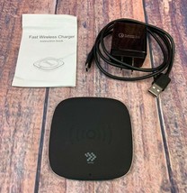 Wireless Charger Qi Certified 15W Fast Charging Pad for LG V30 40 7.5W Compatibl - £22.38 GBP