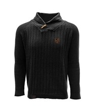 NHL Los Angeles Kings Salute By Levelwear Heritage Tab Sweater Mens Medium Black - £24.19 GBP