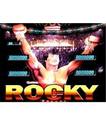 ROCKY Gottlieb 1982 pinball Translite/Backglass Machine Cabinet,pinball ... - €34,23 EUR
