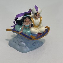 Disney 2015 Sketchbook Christmas Singing Ornament Aladdin Jasmine Magic Carpet - £49.33 GBP