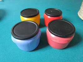 Compatible with Vintage Owens Illinois Glass 4 Jar Storage CONTAINERS CO... - $1,177.13 MXN