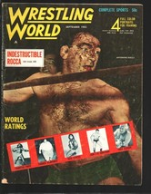 Wrestling World #1 9/1962-First issue-Bloody Antonino Rocca cover-Mexican Spi... - £112.20 GBP