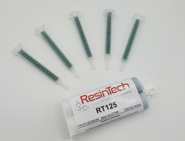 ResinTech RT125 Flexible High Performance Epoxy Adhesive w/ 5 Nozzles - $39.99