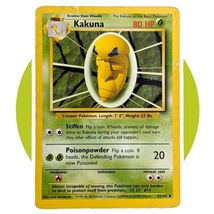 Base Set Pokemon Card (A57): Kakuna 33/102 - £2.28 GBP
