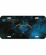SAGITTARIUS ZODIAC HOROSCOPE ASTROLOGY NOVELTY METAL LICENSE PLATE 1D - $238.97 MXN