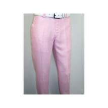 Mens Premium 100% Linen Cocktail Suit by INSERCH Breathable and cool SU880 Pink image 10
