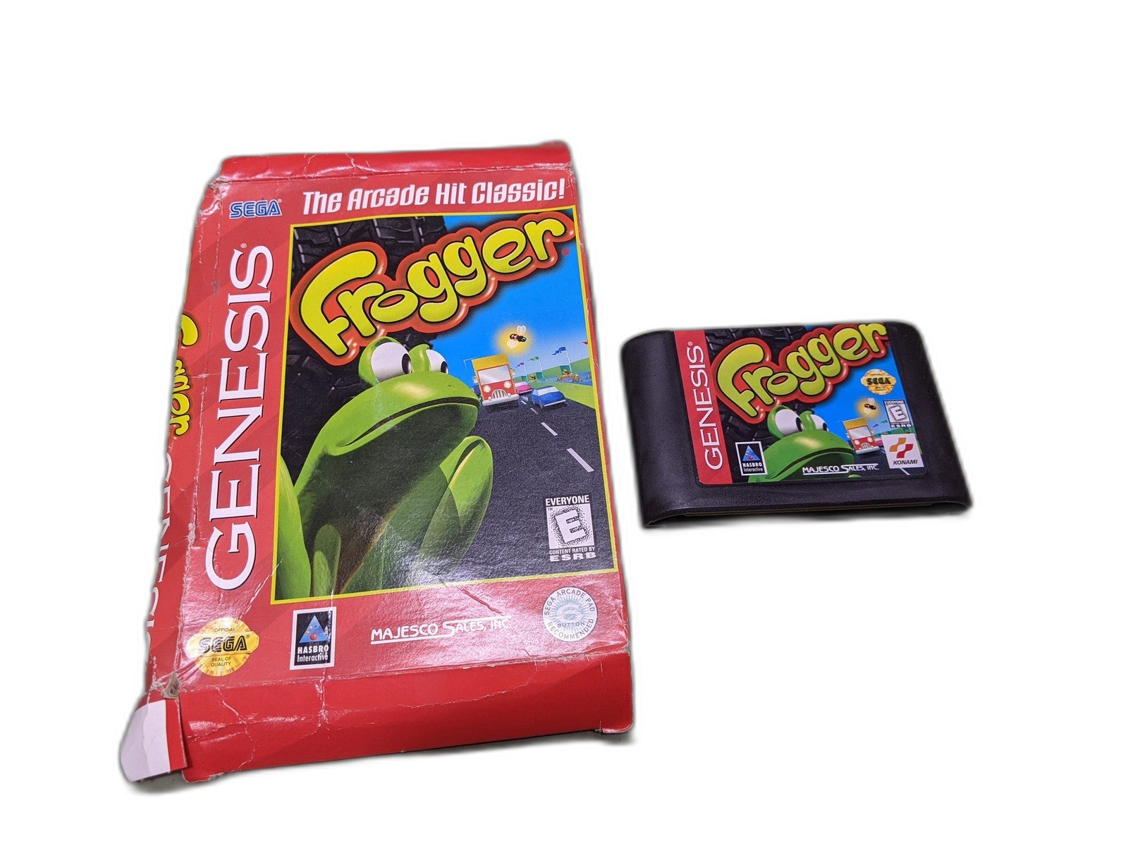Frogger Sega Genesis Cartridge and Case - $13.51