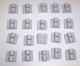 20 Used Lego 2 x 2 Medium Stone Plates With Holes Technic 2617 - £7.86 GBP
