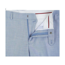 Men RENOIR suit Solid 2 Button Business Formal All Purpose Slim Fit 203-9 Blue image 4