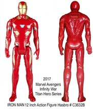 Marvel Avengers IRON MAN Infinity War Titan Hero 12&quot; Action Figure FGG79 Toy - £5.52 GBP