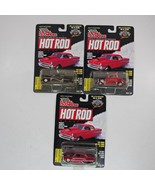 Racing Champions Hot Rod Magazine Cars Lot of 3 49 Custom Merc 50 Ford C... - £15.67 GBP