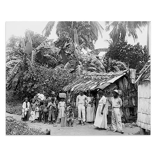 Primary image for 1903 Puerto Rican Natives Photo Print Wall Art Poster