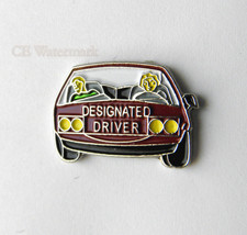 Designated Driver Humor Novelty Funny Lapel Pin Badge 1 Inch - £4.21 GBP