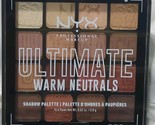 NYX Ultimate Shadow Palette - Eyeshadow Palette Warm Neutrals USPR05W 16... - $8.00