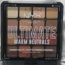 NYX Ultimate Shadow Palette - Eyeshadow Palette Warm Neutrals USPR05W 16... - $10.93 CAD
