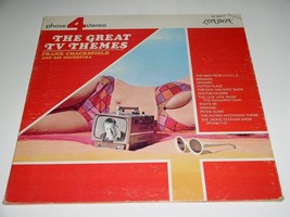 Frank Chacksfield The Great TV Themes Record Album Vinyl LP London 44077 NM - $560.27 MXN