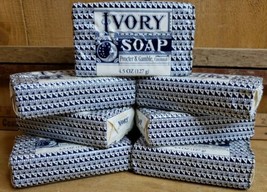 Lot of 7 Vintage Commemorative Ivory Soap Bars by Proctor &amp; Gamble 2001 NOS - £54.26 GBP