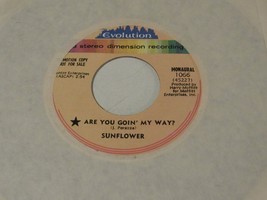 Sunflower  45  Are You Goin My Way    Evolution - £7.56 GBP