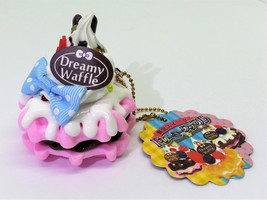 AMUSE Luxury Sweets Dreamy Waffle Bag Charm / Keychain - 2000s From Japan - £11.73 GBP
