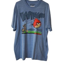 Angry Birds Wingman T-Shirt Unisex Adult XL Blue Short Sleeve - £7.84 GBP