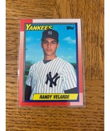 Topps 23 Randy Verlarde Scheda - £10.04 GBP