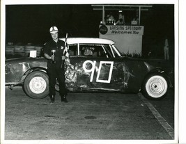 Lansing Speedway MICHIGAN-FAN-8 X 10 PHOTO-#90 Late Model FORD-TROPHY-COKE-vg - £22.18 GBP