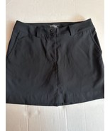 Nike Golf Tour Performance Dri-Fit Black Skirt Skort Size 8 M - $17.95