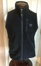 Tommy Hilfiger Black Sleeveless Fleece Vest Men’s L - £9.64 GBP