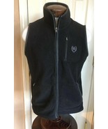 Tommy Hilfiger Black Sleeveless Fleece Vest Men’s L - £9.63 GBP