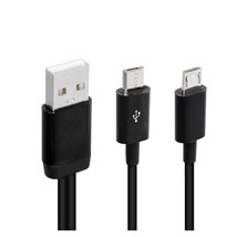 8 Inch Usb 2.0 Type A Male To Dual Micro Usb Male Splitter Y Data Charge... - £12.54 GBP