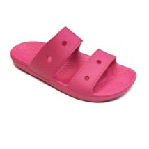 Crocs Classic Sandal Slip On Comfort Shoes Womens Size 7 Mens 5 Electric Pink - £23.23 GBP