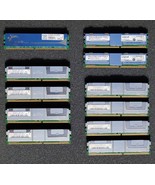 LOT of PC2-5300F Server/Workstation Memory 28GB Total (2Rx4 &amp; 2Rx8) See ... - $54.82 CAD