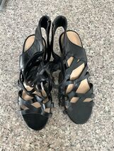 New York &amp; Company Black Block Heel Size 9 - $15.00