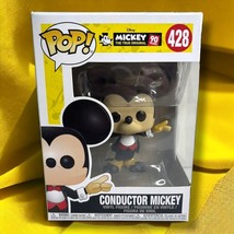 Funko POP! Disney Mickey Mouse Conductor Mickey Vinyl Figure 428 - $136.33 MXN