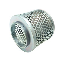 Pump Suction Strainers With Round Holes, Plated Steel (3&quot;). - £36.52 GBP